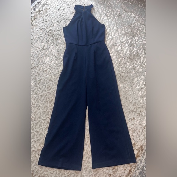 julia jordan Pants - Julia Jordan Classic Navy Jumpsuit with pockets size 8
